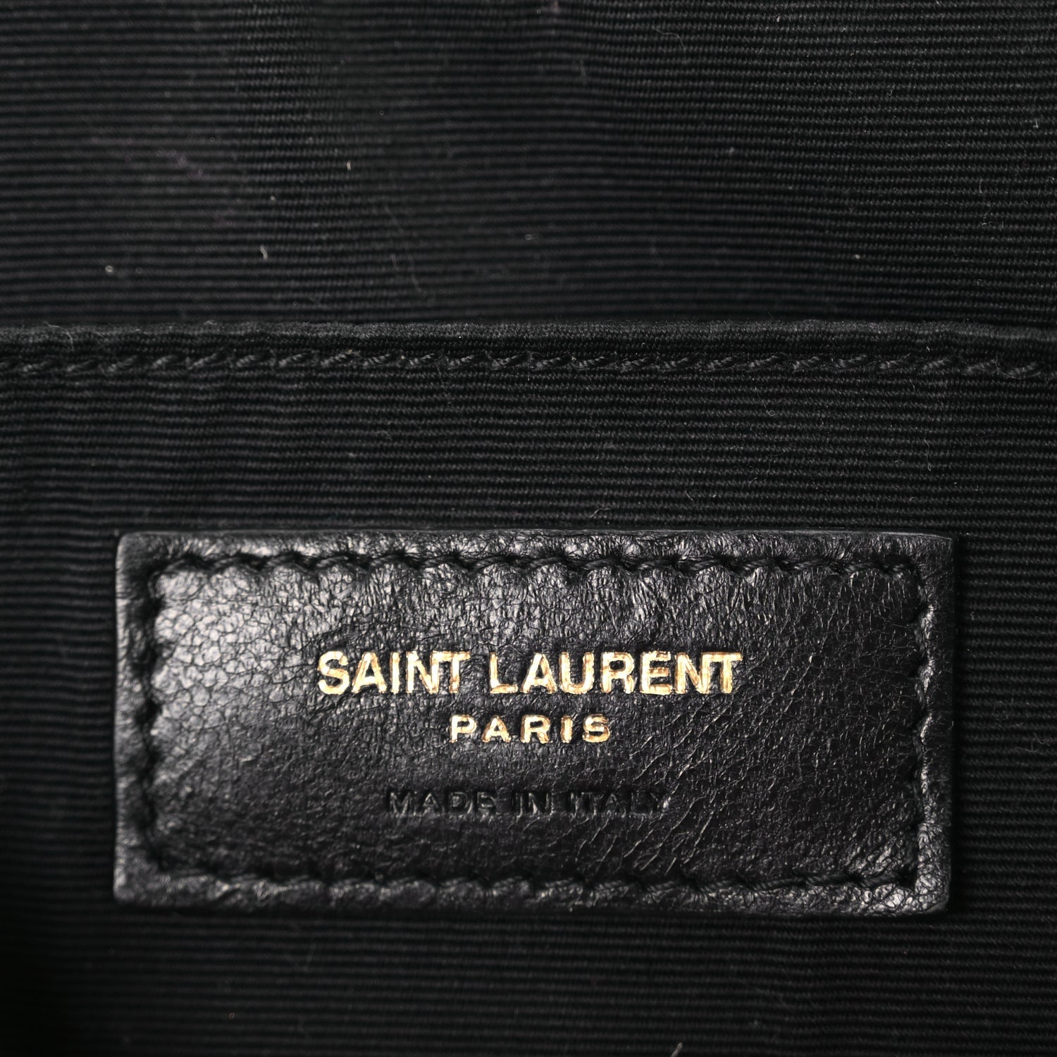 Saint Laurent Calfskin Matelasse Monogram Lou Camera Bag Black 5 of 8