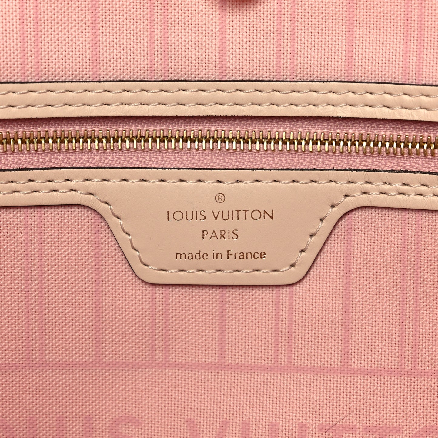 Damier Azur Braided Neverfull MM Pink