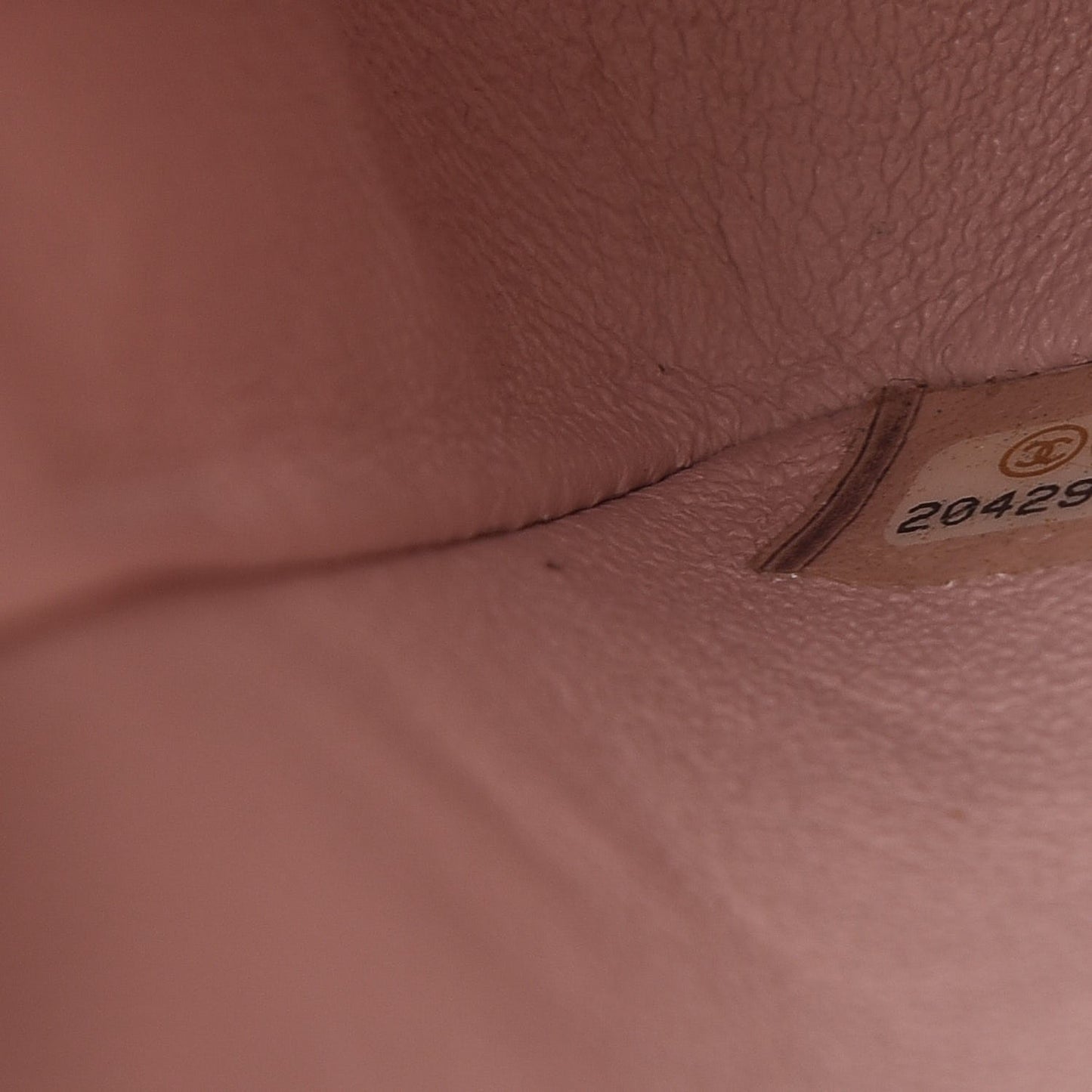 Lambskin Quilted Medium Double Flap Light Pink