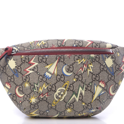 Gucci GG Supreme Monogram Childrens Space Print Belt Bag Multicolor 9 of 10