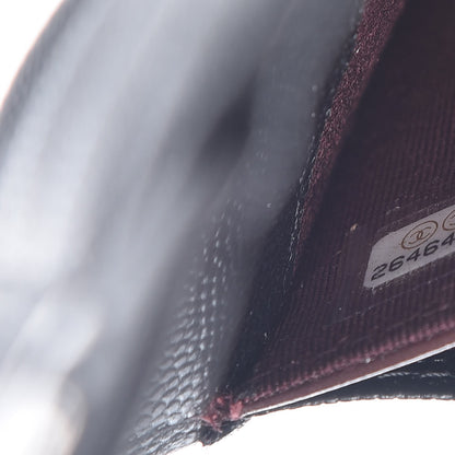 Chanel Caviar Quilted Medium Flap Wallet Black 8 of 9