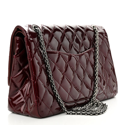 Chanel Patent Quilted 2.55 Reissue 227 Flap Light Burgundy 3 of 13