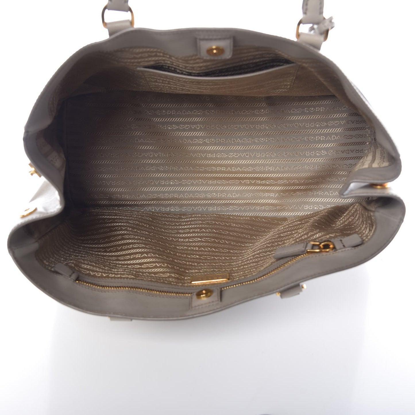 Saffiano Lux Large Tote Argilla