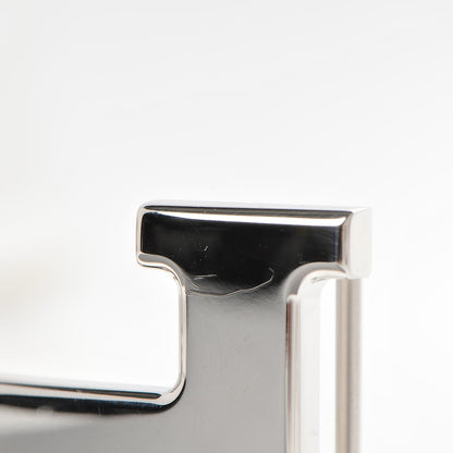 Hermes Polished Palladium 32mm H Belt Buckle Silver 5 of 6