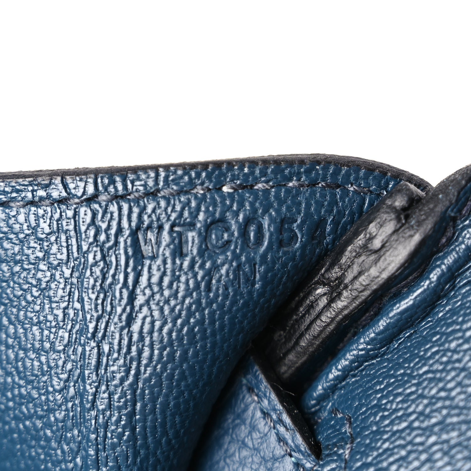 Hermes Togo Birkin 25 Bleu de Prusse 7 of 11