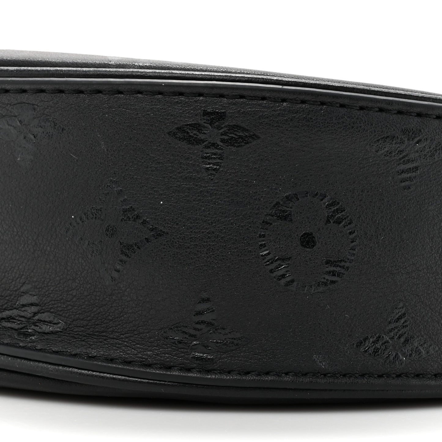 Calfskin Monogram Loop H27 Black