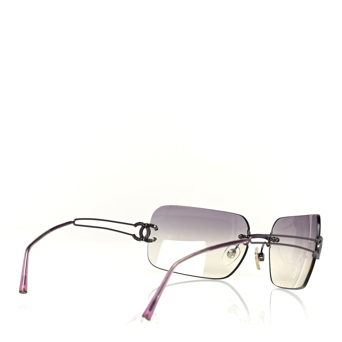 Chanel CC Logo Sunglasses 4068 Purple 4 of 6