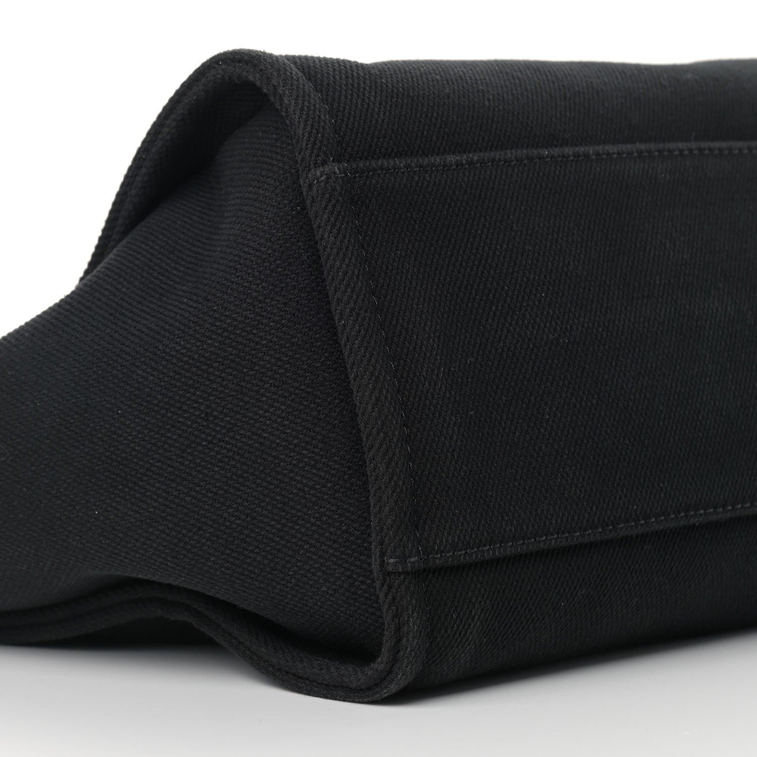 Chanel Canvas Pearl Medium Deauville Tote Black 8 of 12