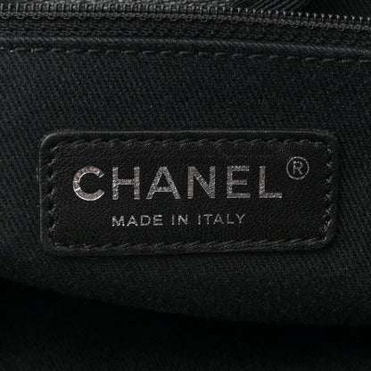 Chanel Canvas Large Deauville Tote Grey 6 of 7