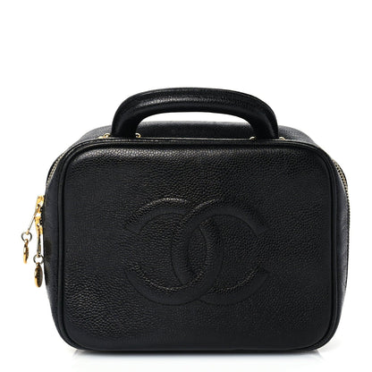 Chanel Caviar Timeless CC Vanity Case  Black 1 of 9