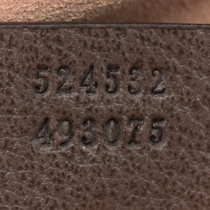 Gucci GG Supreme Monogram Web Medium Ophidia Boston Brown 7 of 12