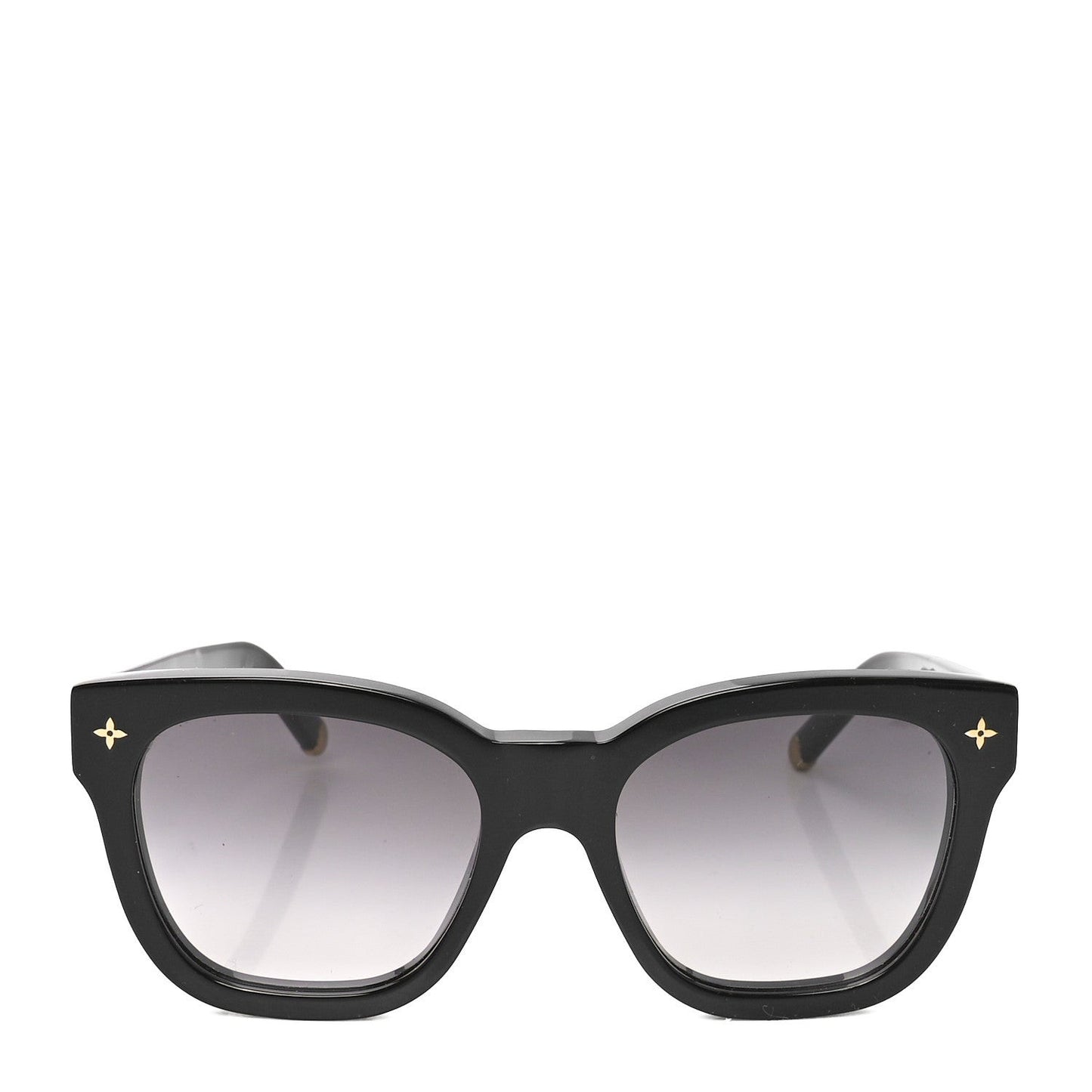 Acetate My Monogram Square Sunglasses Z1523W Black
