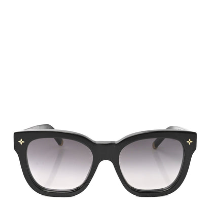 Louis Vuitton Acetate My Monogram Square Sunglasses Z1523W Black 2 of 7