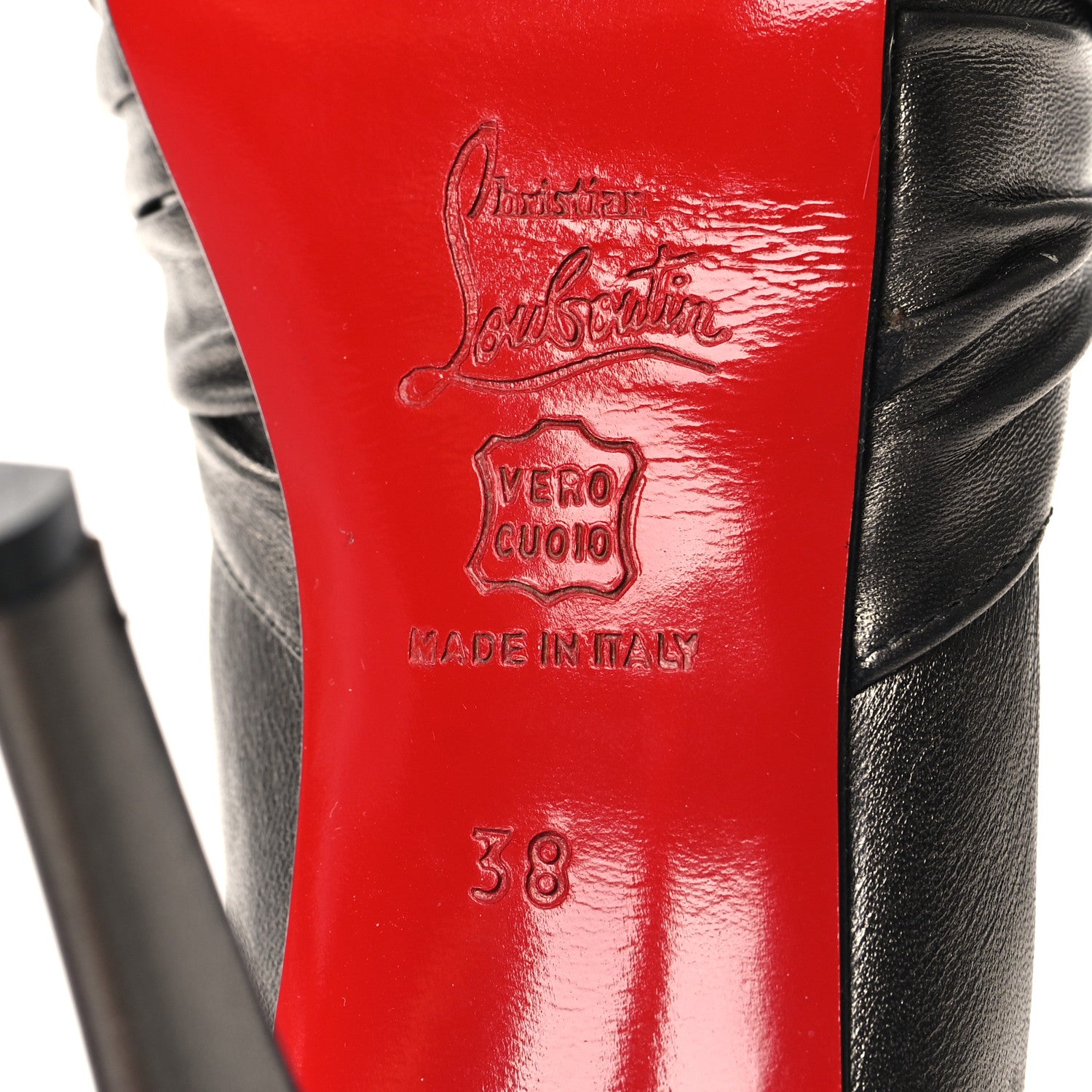 Christian Louboutin Nappa Lady Gres 120 Pumps 38 Pewter 6 of 8