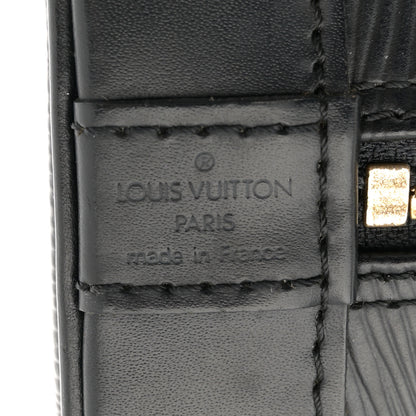 Louis Vuitton Epi Alma PM Black 6 of 12