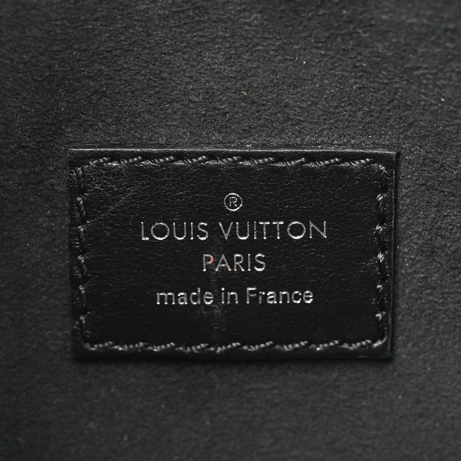 Louis Vuitton Calfskin Monogram Loop H27 Black 6 of 9