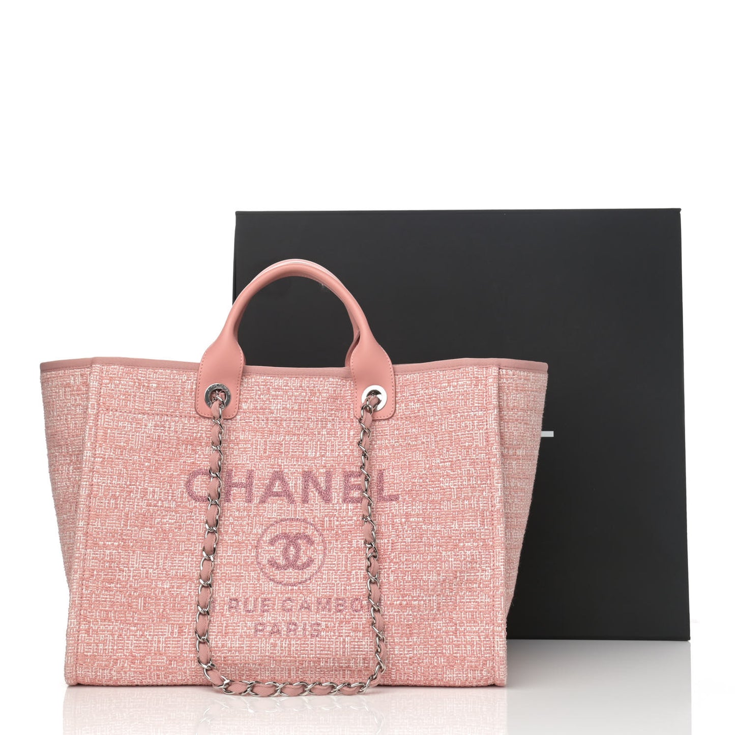 Canvas Medium Deauville Tote Pink