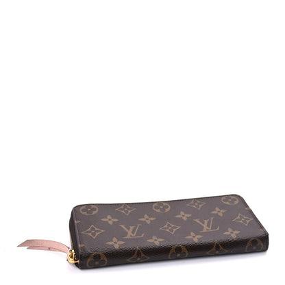 Louis Vuitton Monogram Clemence Wallet  Rose Ballerine 4 of 7
