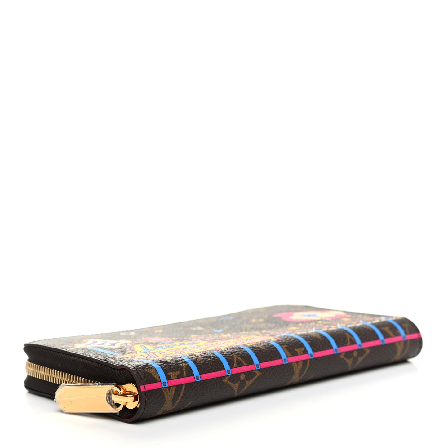 Monogram 2020 Christmas Animation Zippy Wallet Pivoine