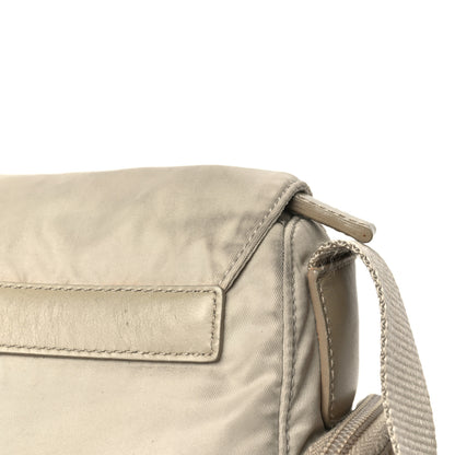 Prada Nylon Vela Single Buckle Messenger Bag Deserto 11 of 11