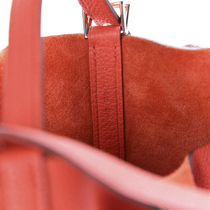 Hermes Taurillon Maurice Picotin Lock 18 PM Capucine 8 of 11