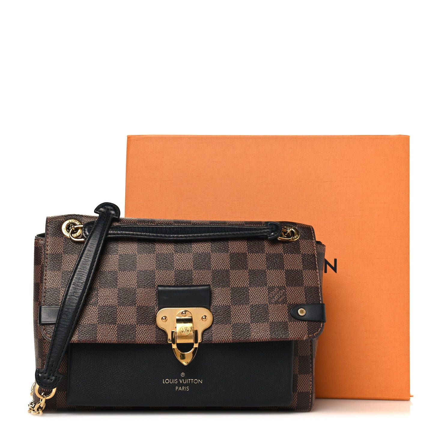 Damier Ebene Vavin PM Black