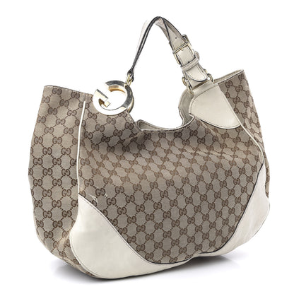 Gucci Monogram Charlotte Tote Off White 3 of 14