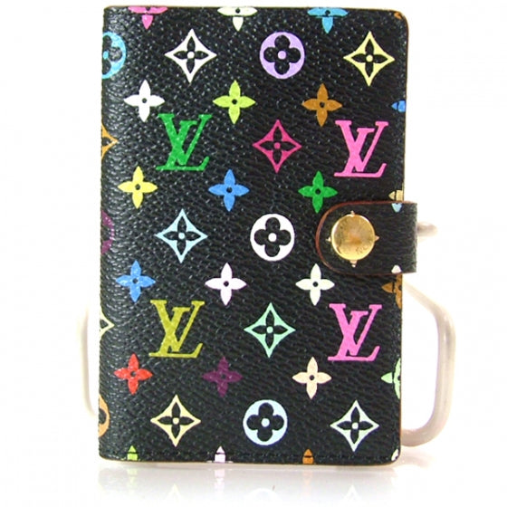 Monogram Multicolor Carnet de Bal Mini Agenda Cover Black