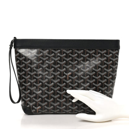 Goyard Goyardine Conti Pouch Black 2 of 8