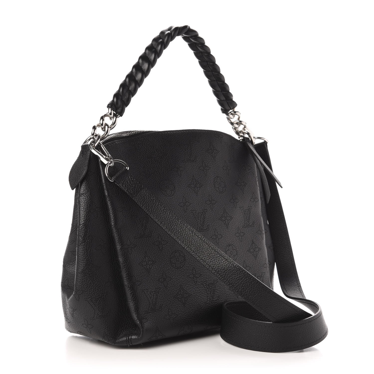 Louis Vuitton Mahina Babylone Chain BB Black 3 of 10