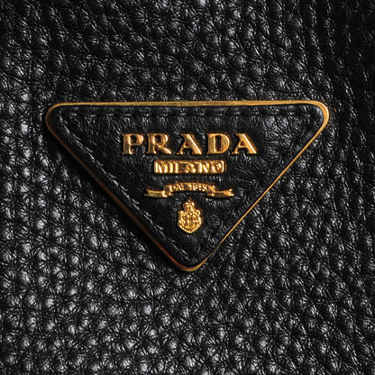 Prada Vitello Daino Shoulder Bag Nero Black 6 of 10