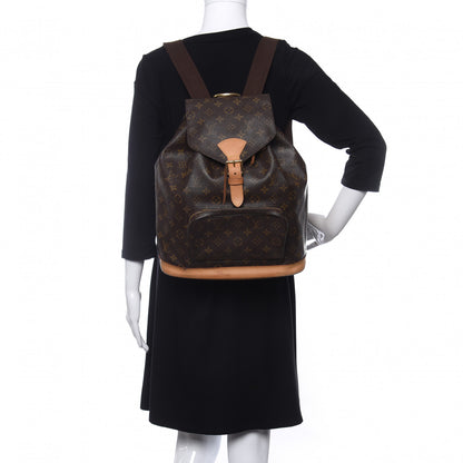 Louis Vuitton Monogram Montsouris GM Backpack 2 of 10