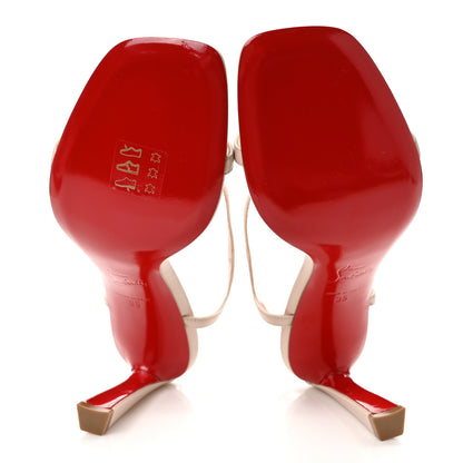 Christian Louboutin Nappa Condora 85 Sandals 35 Leche 5 of 8