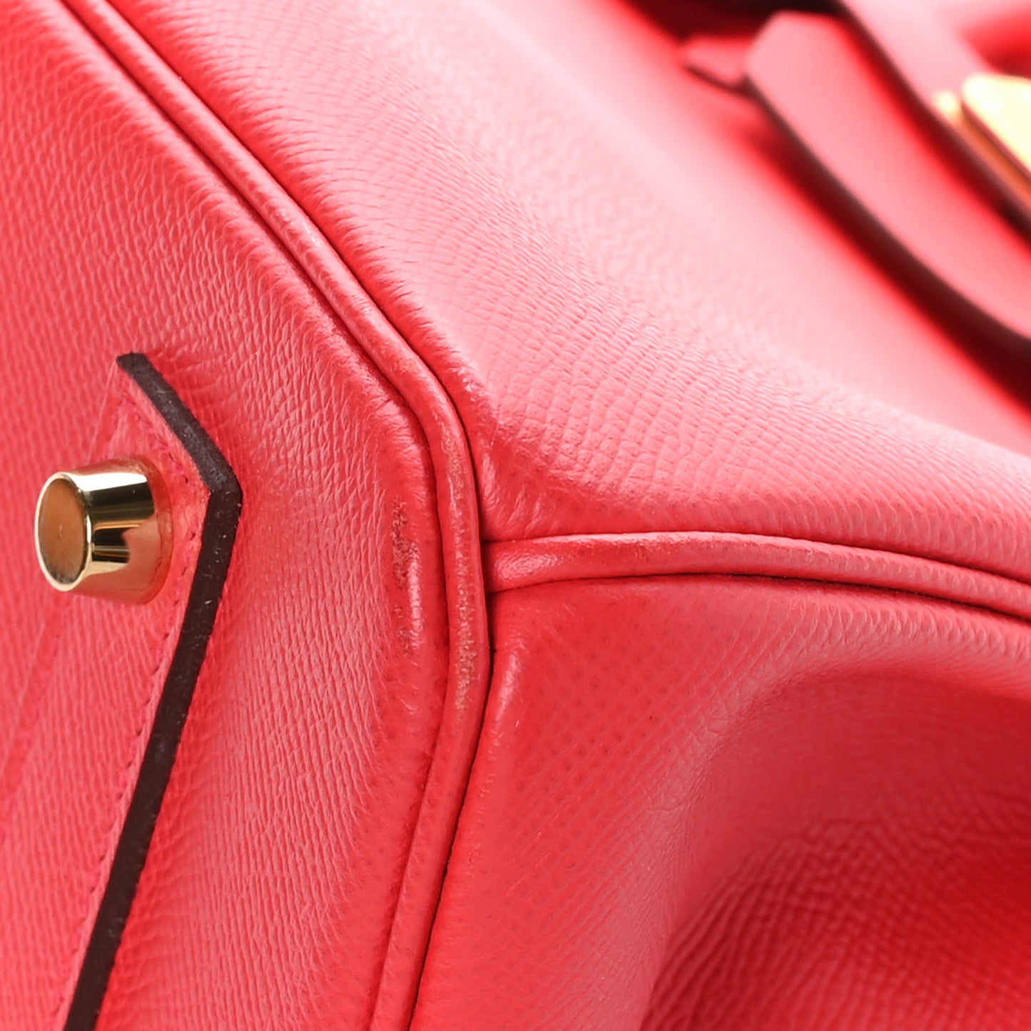 Epsom Birkin 35 Rouge de Coeur