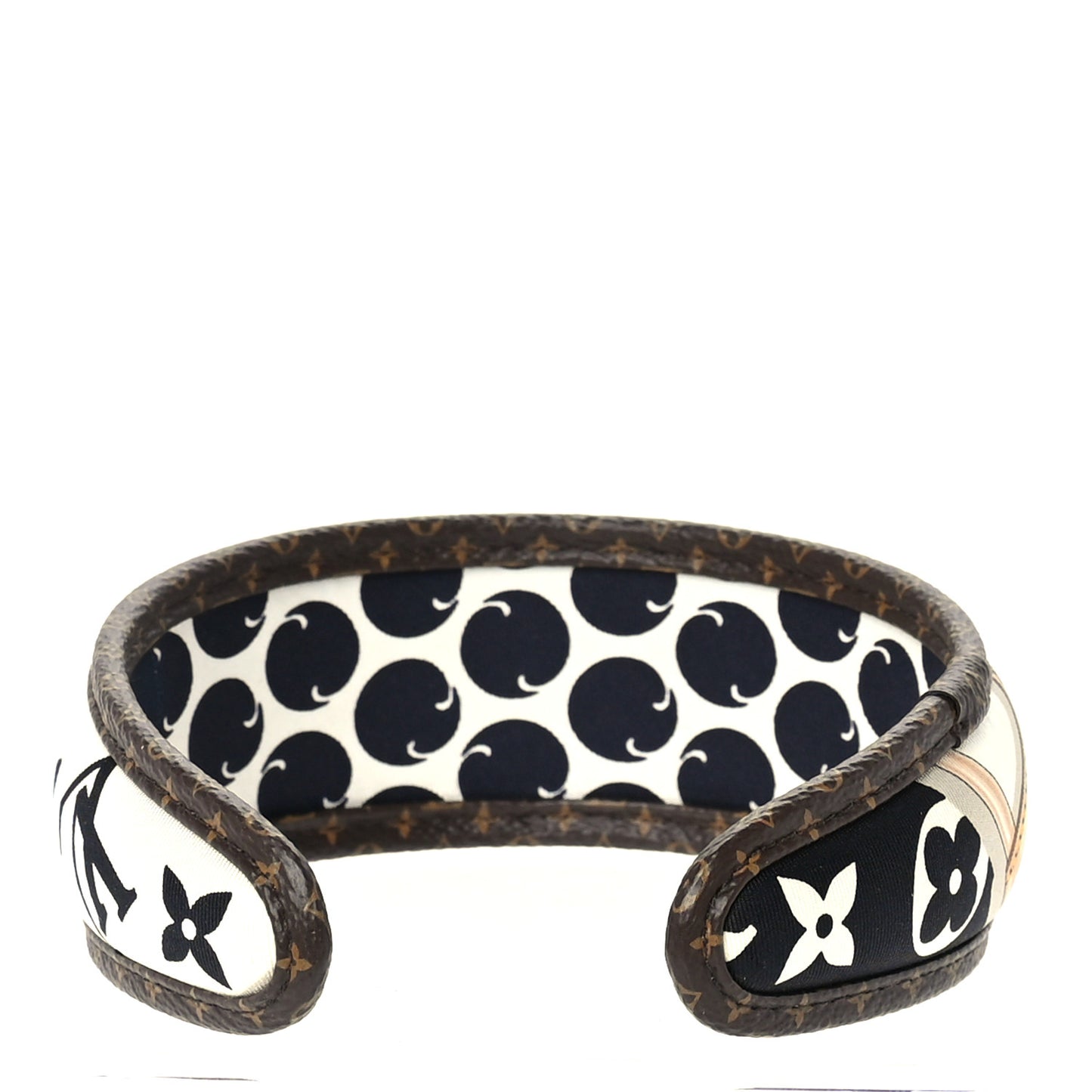 Monogram Be Mindful Headband White Multicolor