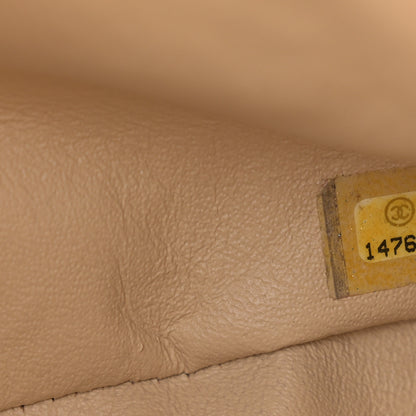 Chanel Caviar Quilted Jumbo Double Flap Beige Clair 7 of 10