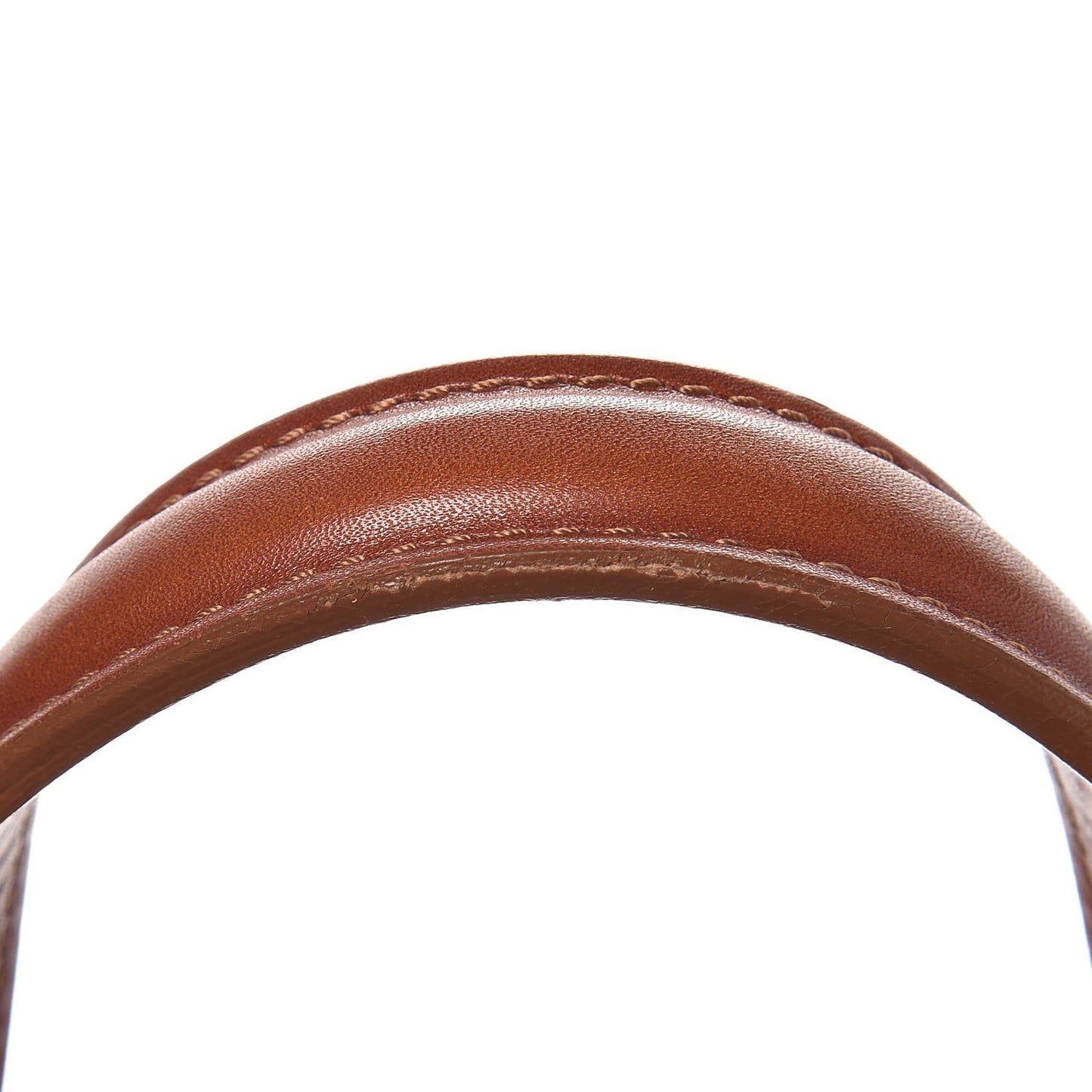 Calfskin CC Bowler Light Brown