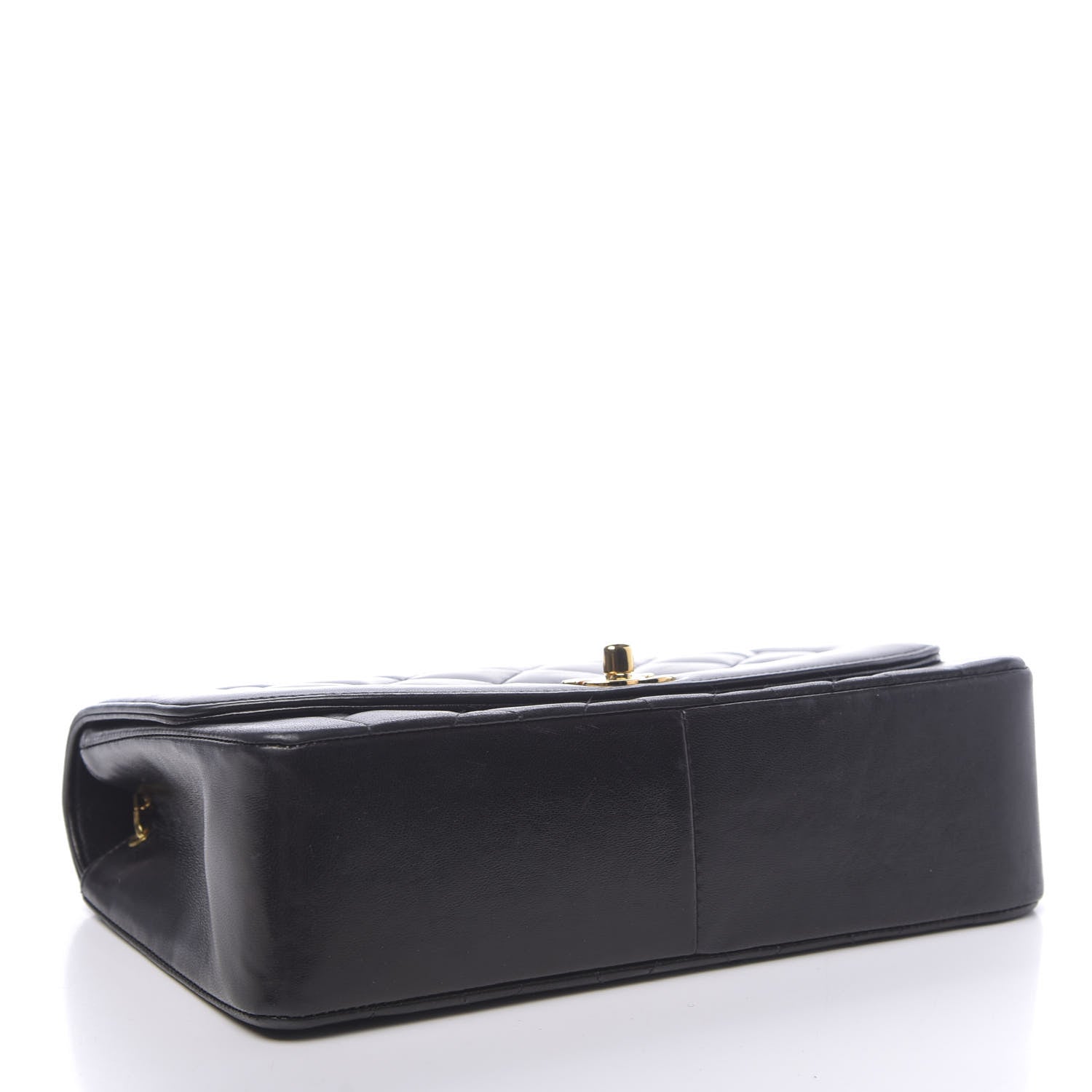 Chanel Lambskin Quilted Small Single Flap Black 3 of 10