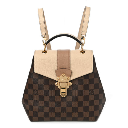 Louis Vuitton Damier Ebene Clapton Backpack Creme 1 of 10