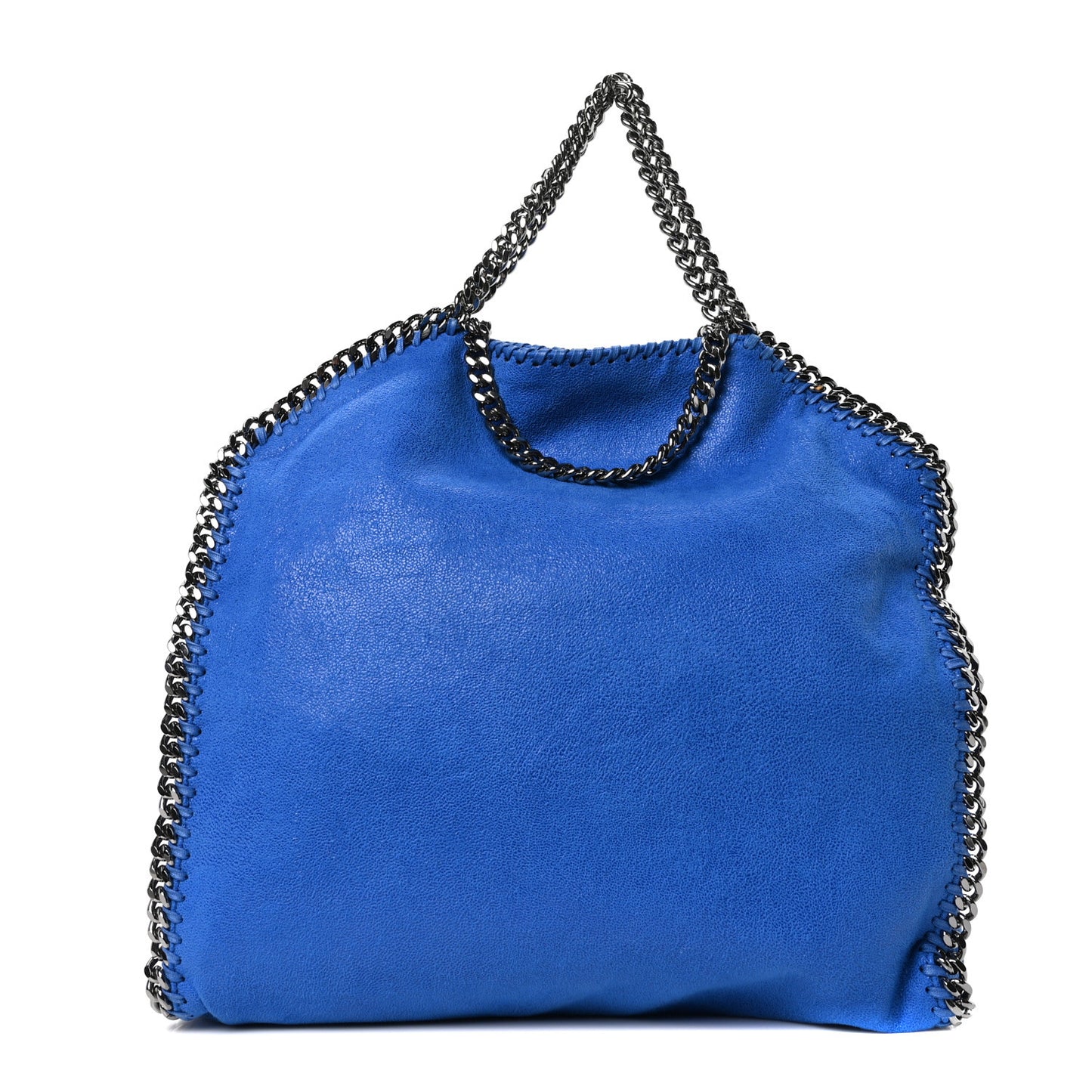 Shaggy Deer Small Falabella Tote Bright Blue