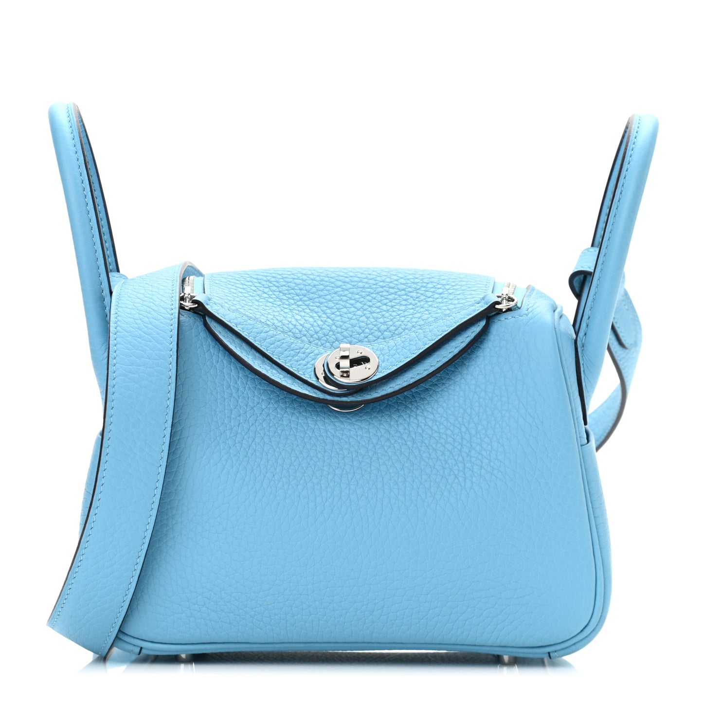 Taurillon Clemence Mini Lindy 20 Bleu Du Nord