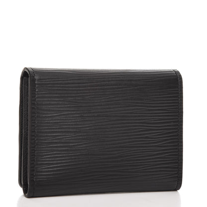Louis Vuitton Epi Enveloppe Carte De Visite Black 3 of 8