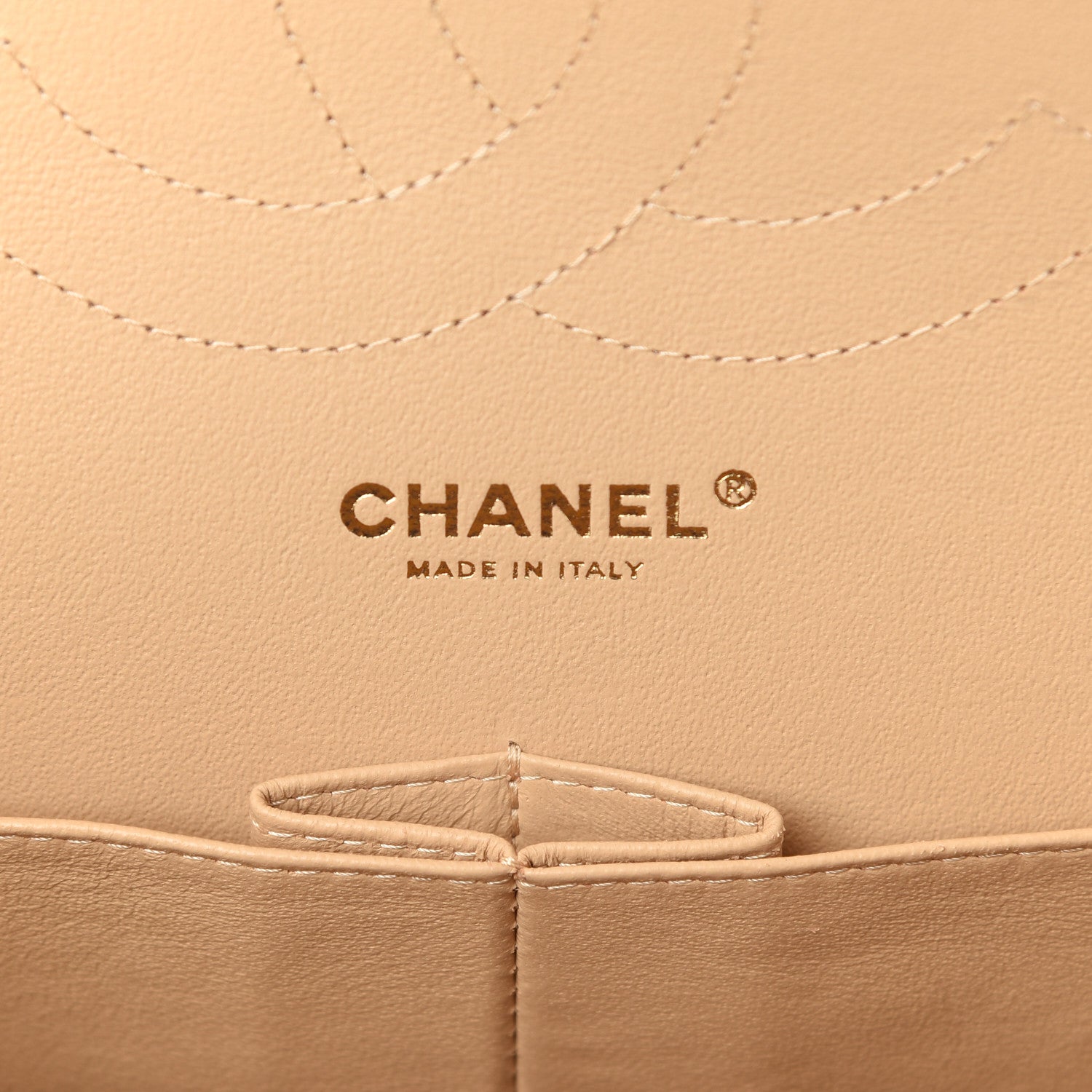 Chanel Caviar Quilted Jumbo Double Flap Beige Clair 6 of 12