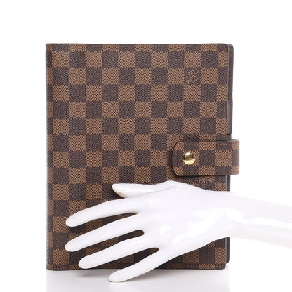 Louis Vuitton Damier Ebene Large Ring Agenda Cover 2 of 7