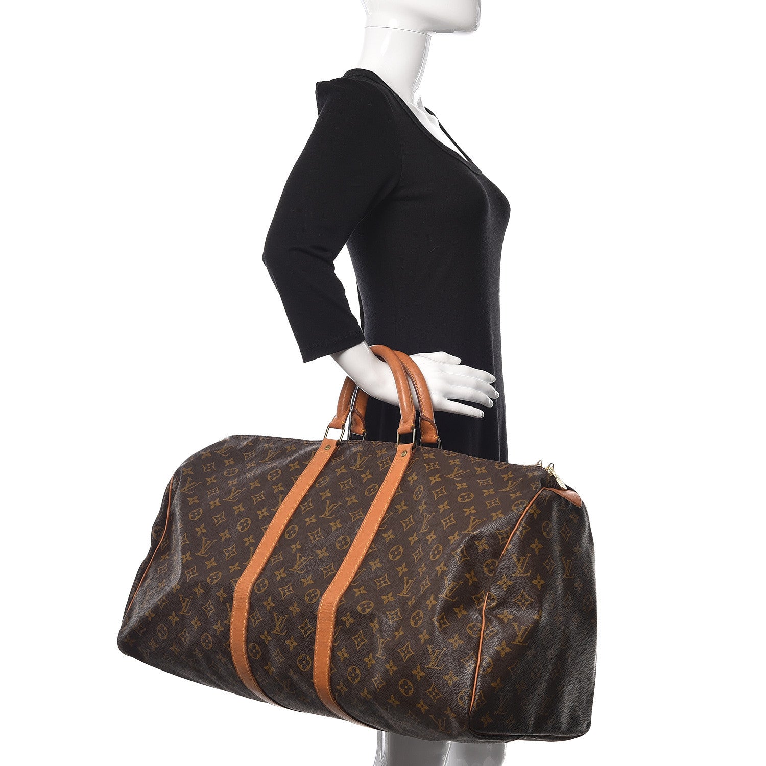 Louis Vuitton Monogram Keepall 55 3 of 22
