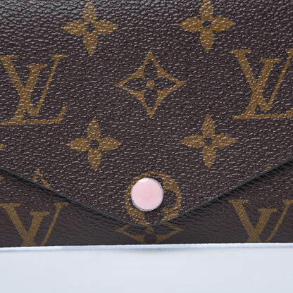 Louis Vuitton Monogram Josephine Wallet Rose Ballerine 8 of 10