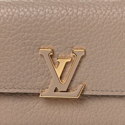 Louis Vuitton Taurillon Capucines XS Wallet Galet 7 of 8