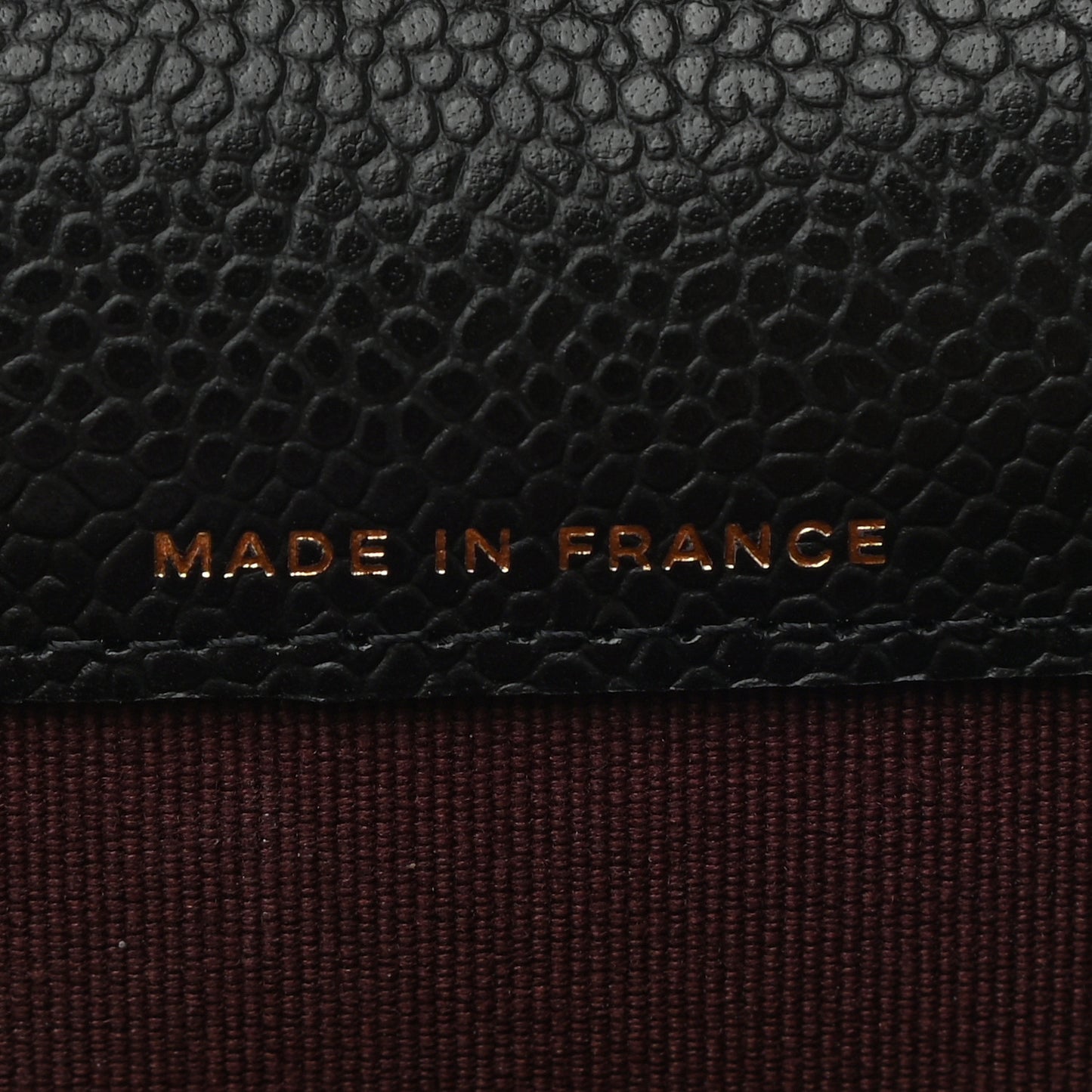 Caviar Quilted Flap Card Holder Wallet Black