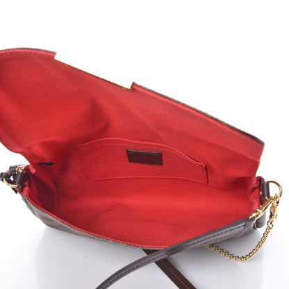 Louis Vuitton Damier Ebene Favorite MM 5 of 8