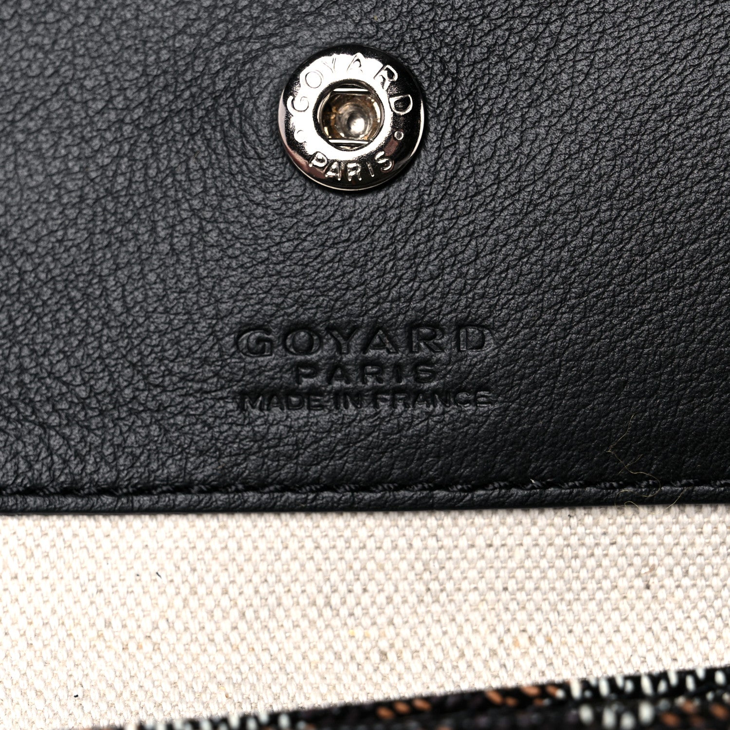 Goyard Goyardine Saint Louis GM Black 6 of 8